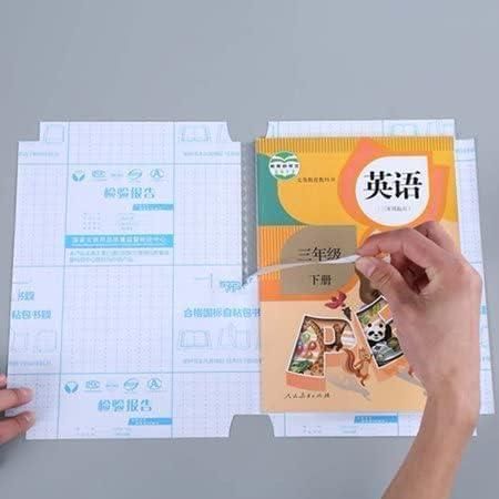 3 Different Size Transparent Books Cover 30 covers